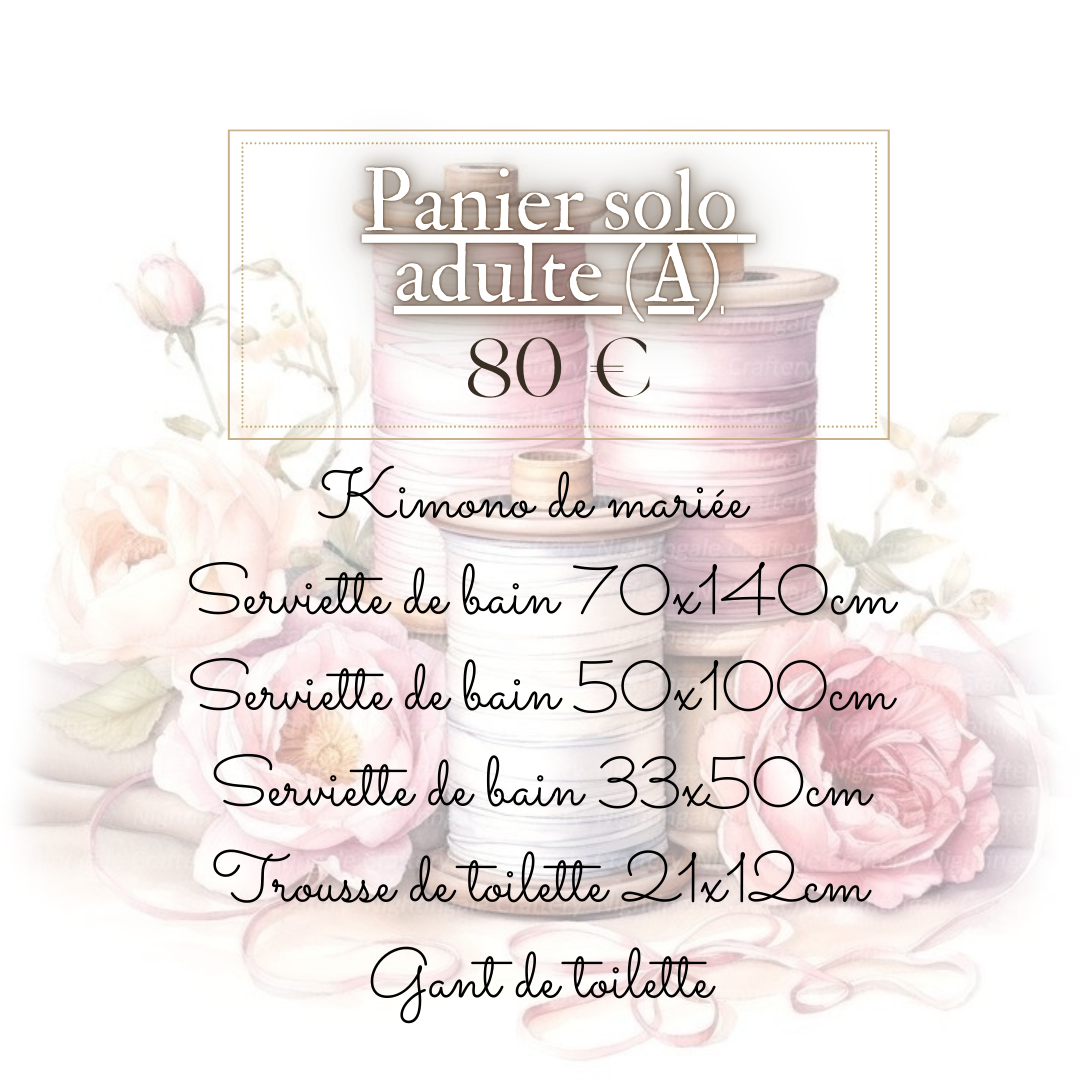 Panier solo adulte A