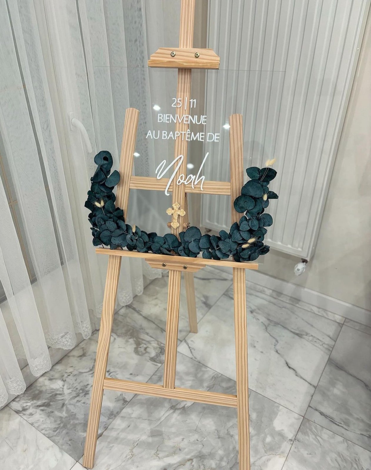 Tableau plexi transparent 50x50cm