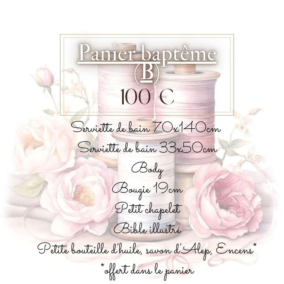 Panier baptême B